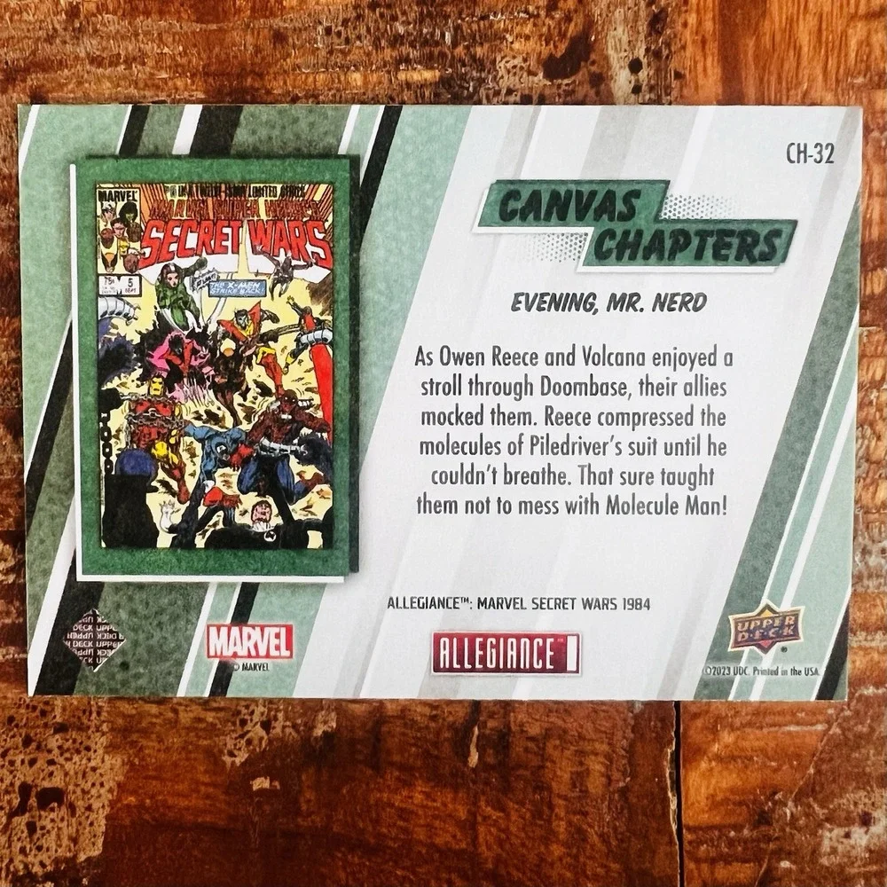 Upper Deck Allegiance‎ Marvel Secret Wars Canvas Chapters CH-32